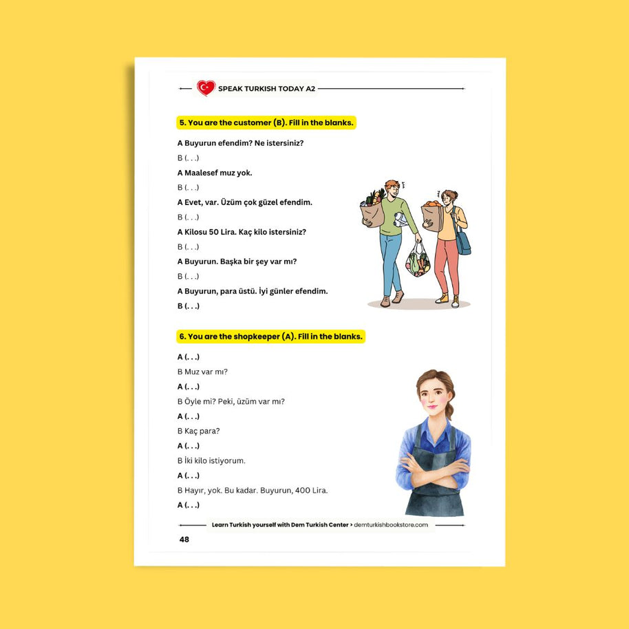 Speak Turkish Today 2 A2: Elementary Dialogues For Real Conversations