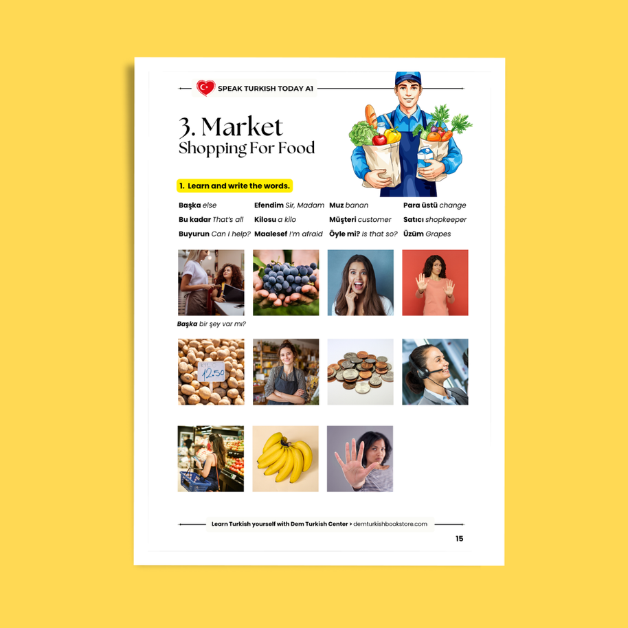 Speak Turkish Today 1 A1: Beginner Dialogues For Real Conversations