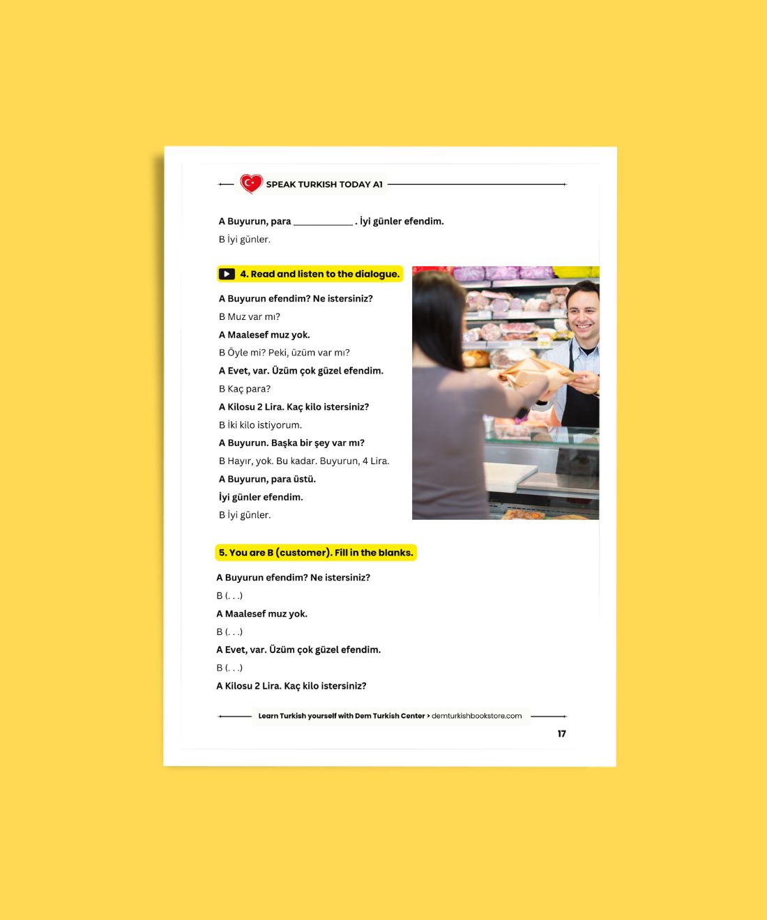 Speak Turkish Today 1 A1: Beginner Dialogues For Real Conversations