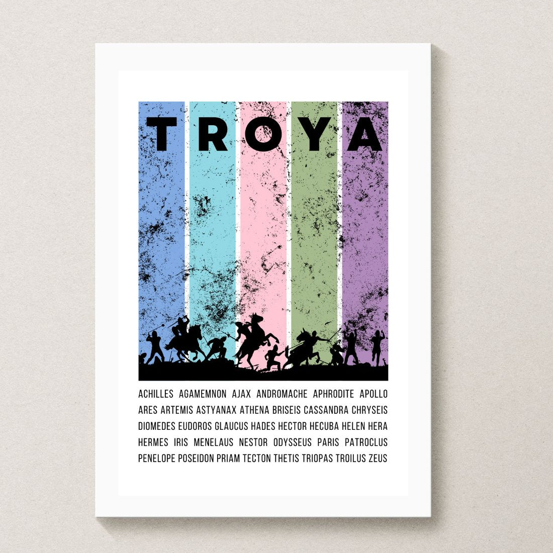 troy troya trojan posters
