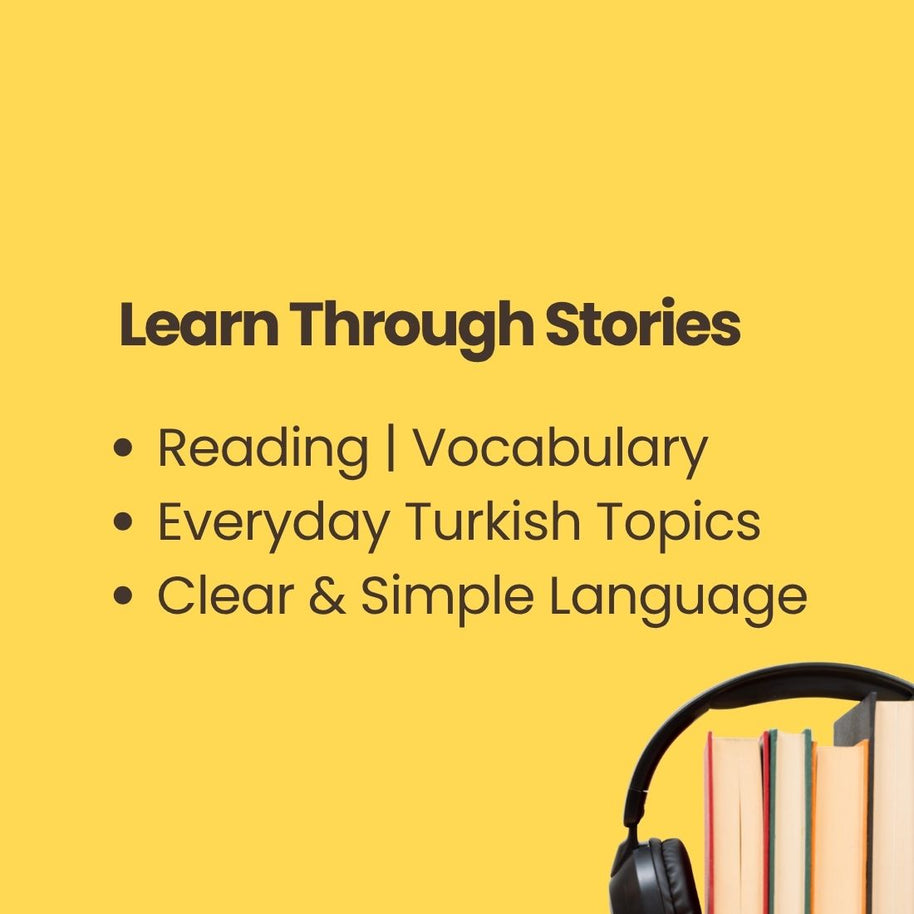 Turkish Reading & Listening Practice 1 A1 – Easy Turkish Audiobook  For Beginners