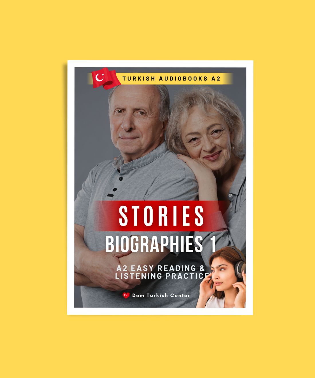 Turkish Biographies 1 (A2) – Easy Turkish Listening & Reading Audiobook