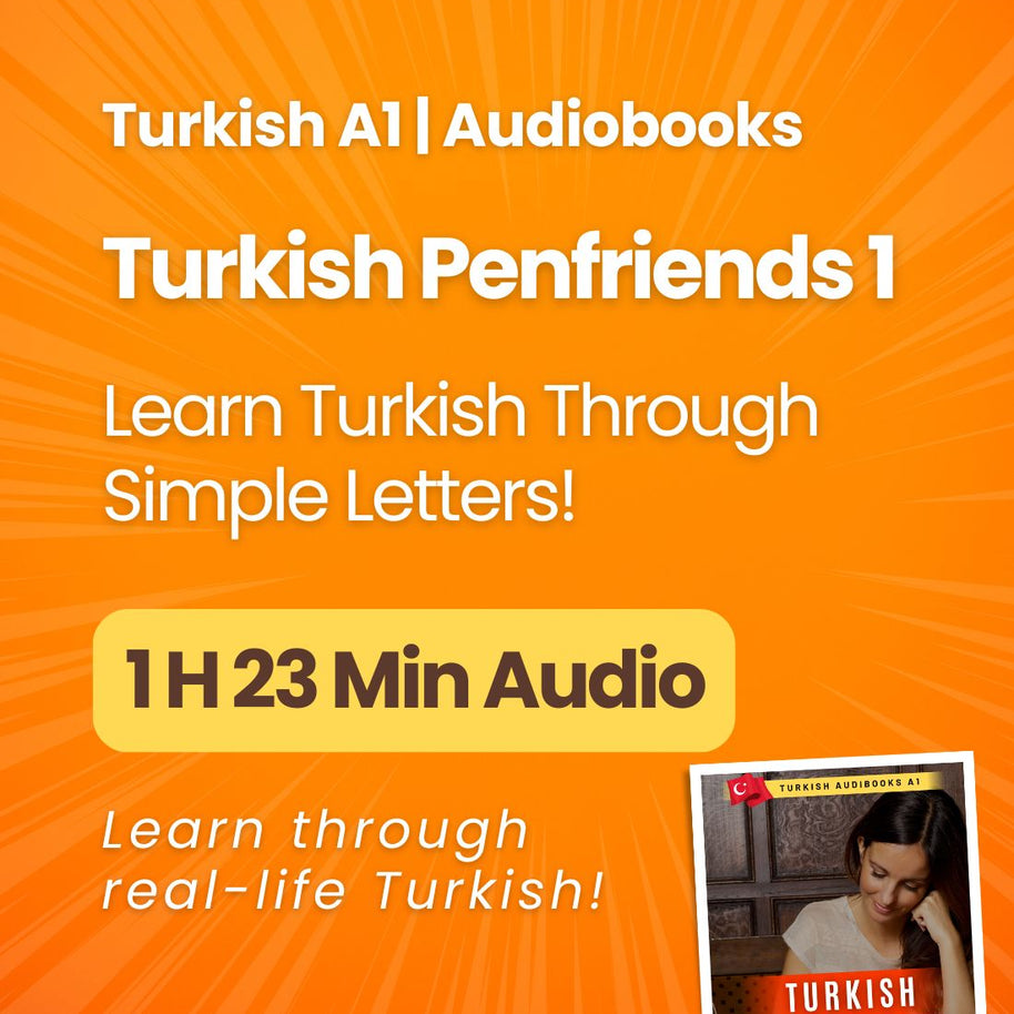 Turkish A1 Audiobooks Bundle | Complete Listening, Reading & Speaking Practice for Beginners