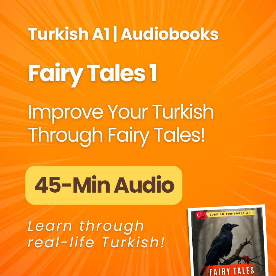 Turkish A1 Audiobooks Bundle | Complete Listening, Reading & Speaking Practice for Beginners