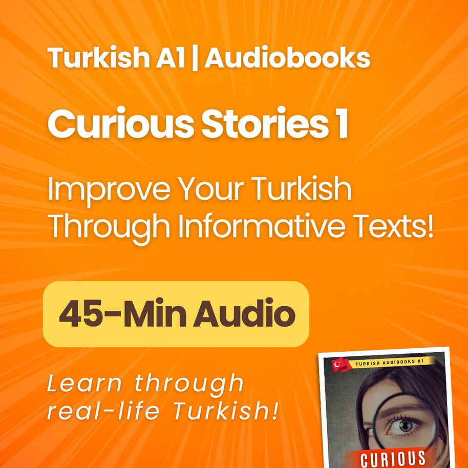 Turkish A1 Audiobooks Bundle | Complete Listening, Reading & Speaking Practice for Beginners