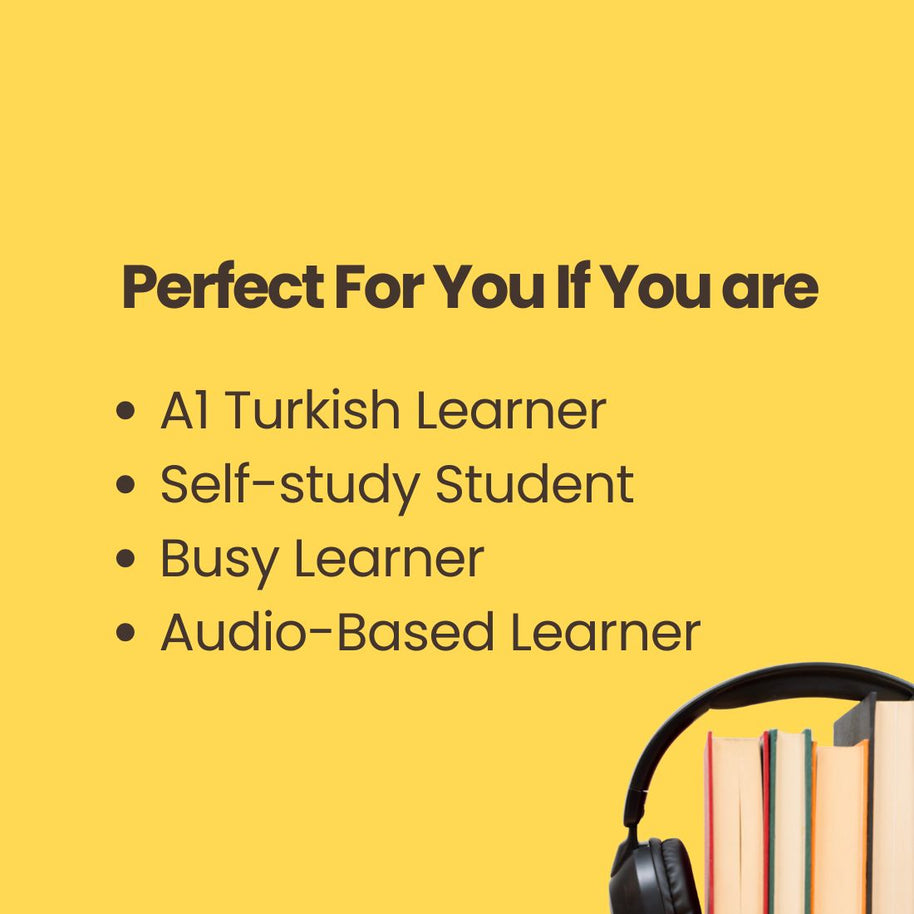 Turkish Audiobook A1: Dear Diary 1 | Everyday Turkish For Beginners