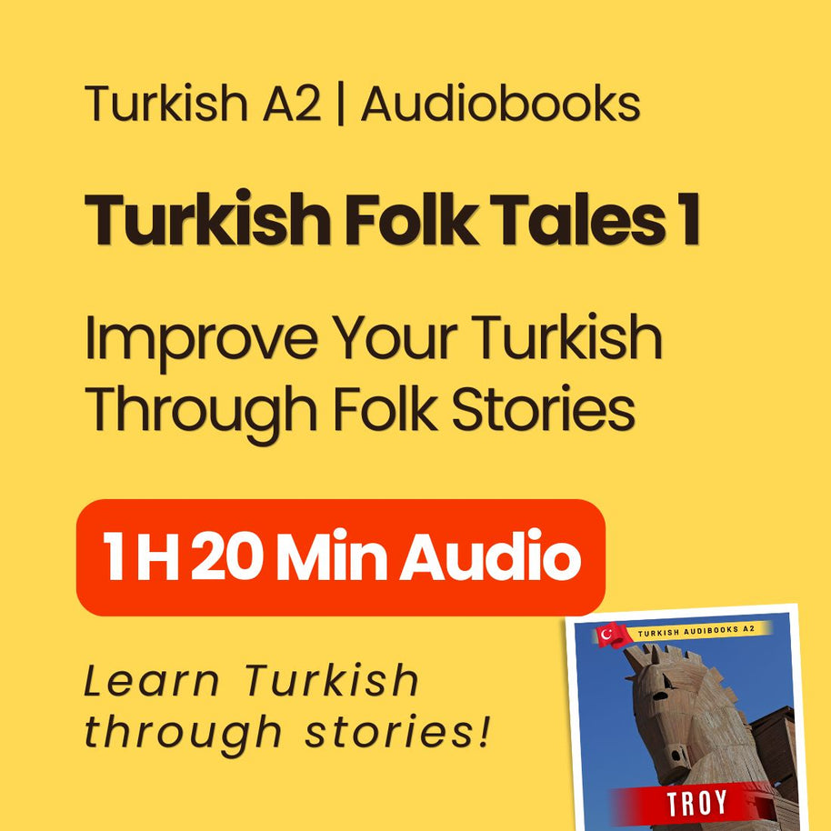 Turkish Audiobook A2: Turkish Folk Tales 1 - Easy Reading & Listening Practice