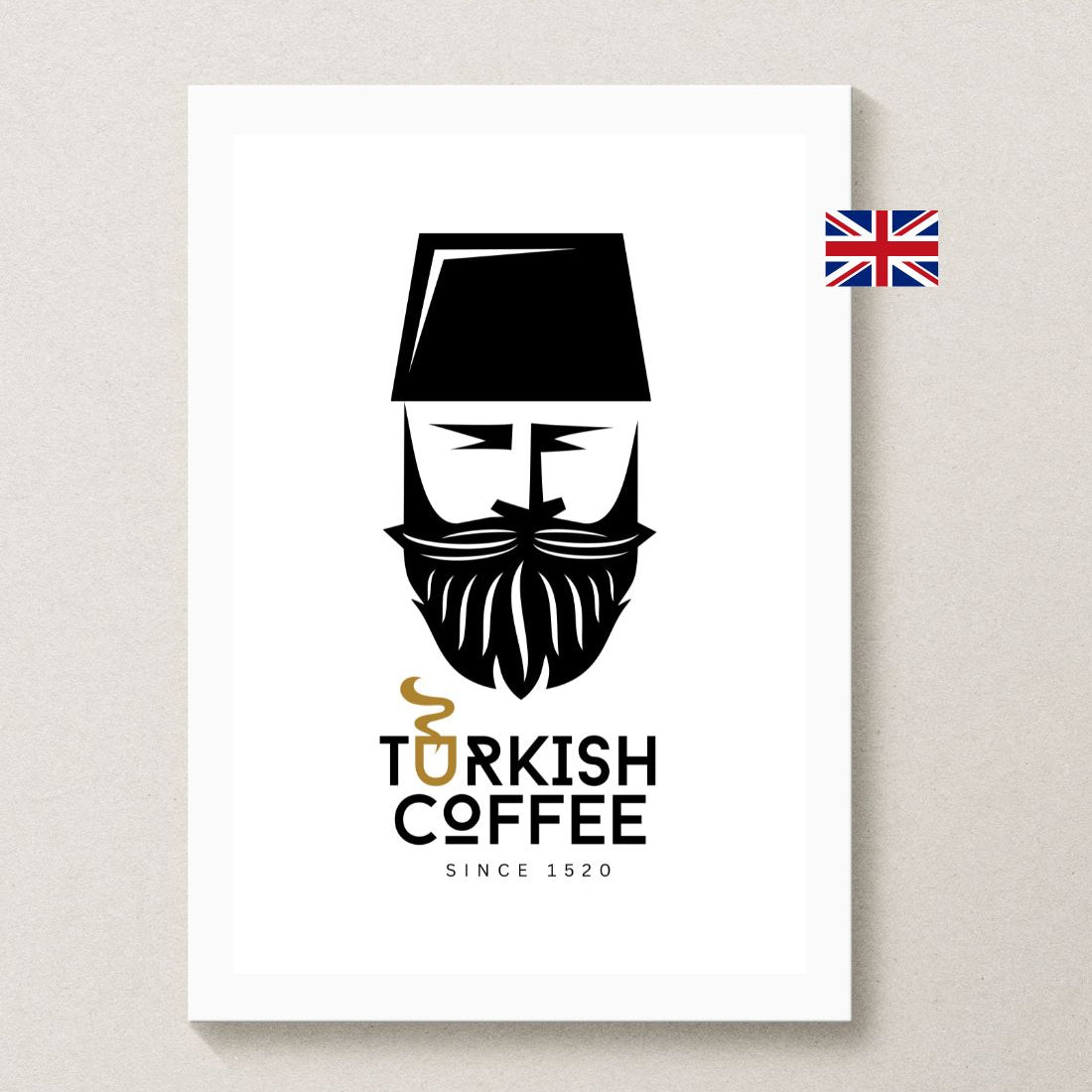 turkish coffee posters - black