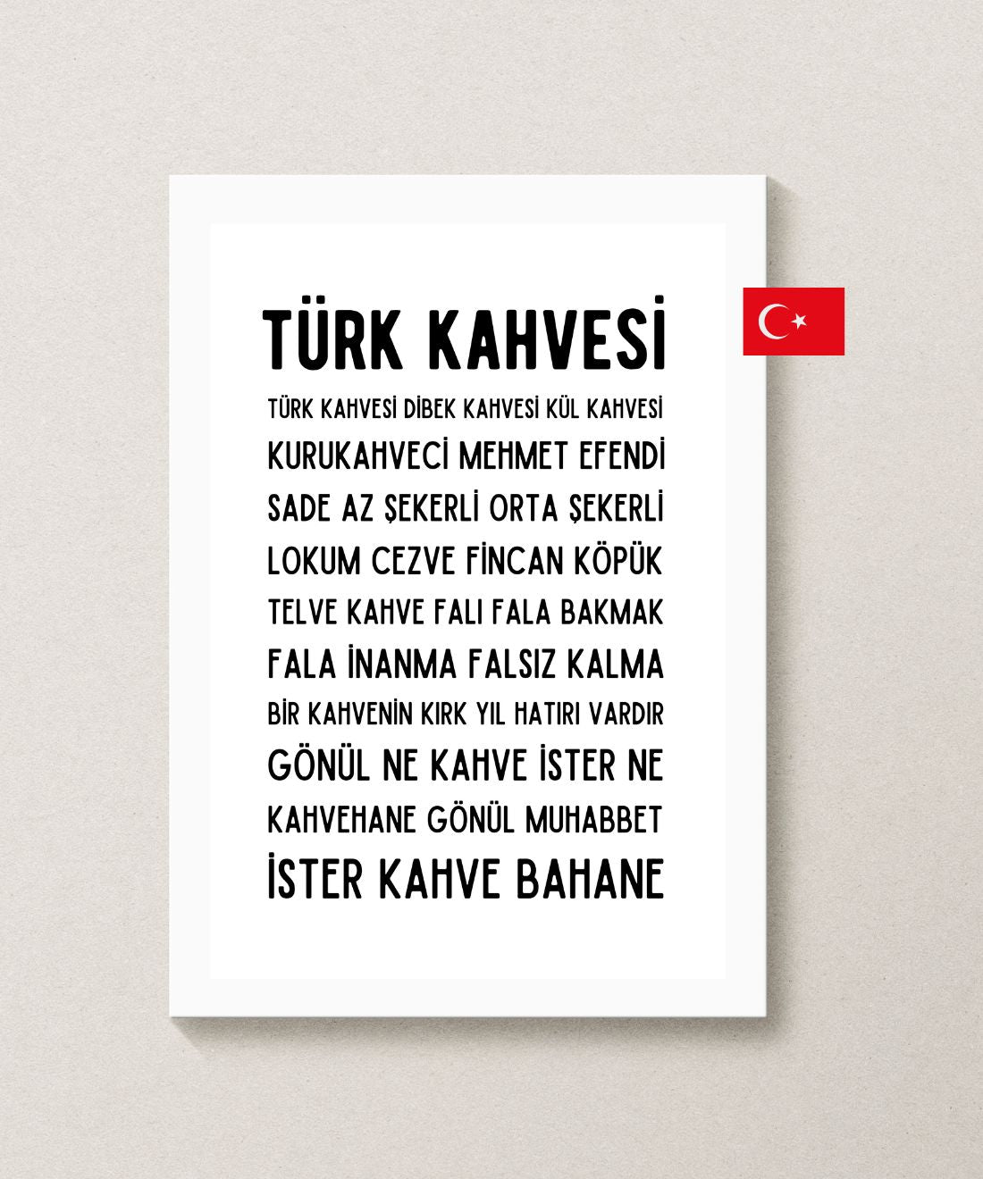 turkish coffee poster 