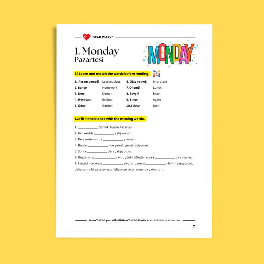 Turkish Diaries 1 A1