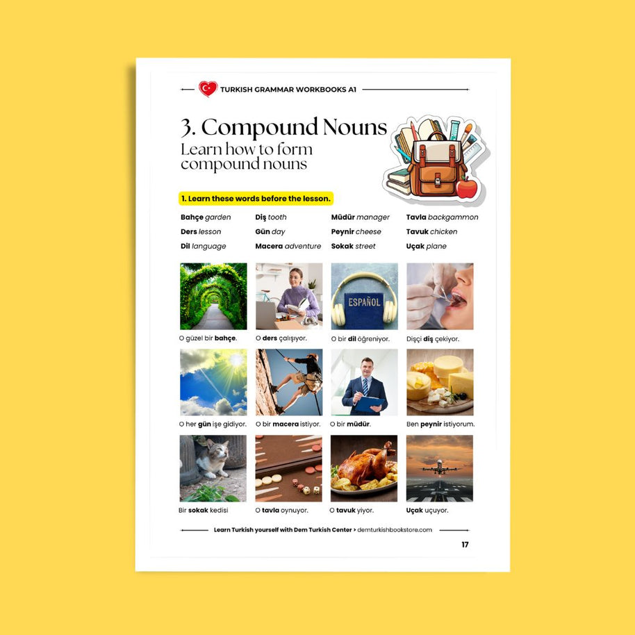 a1 turkish grammar book 