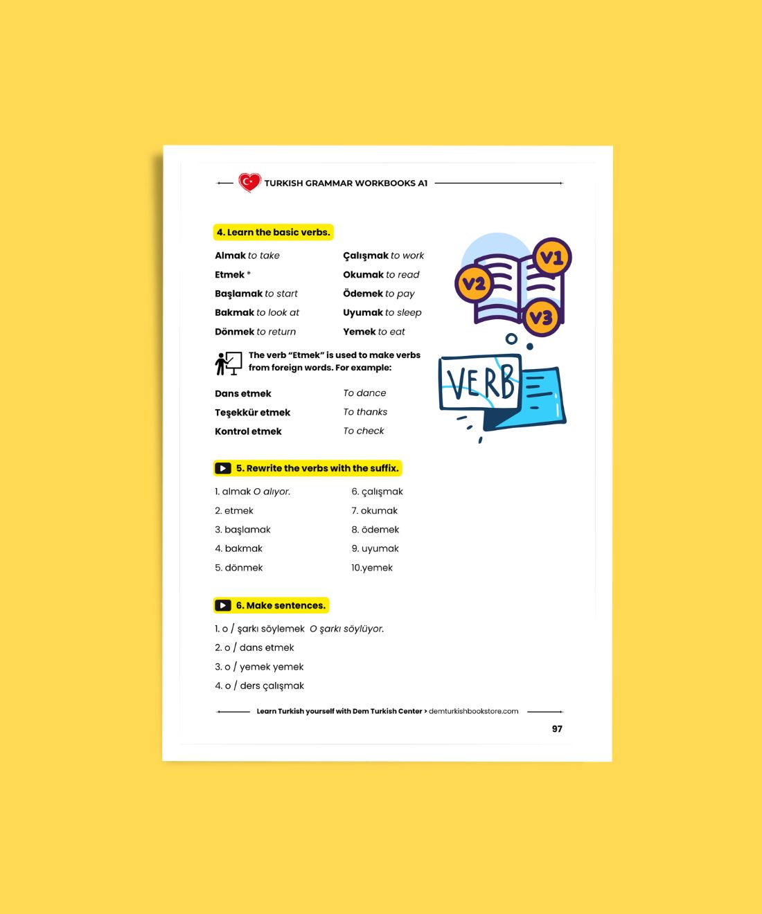 turkish grammar a1 book