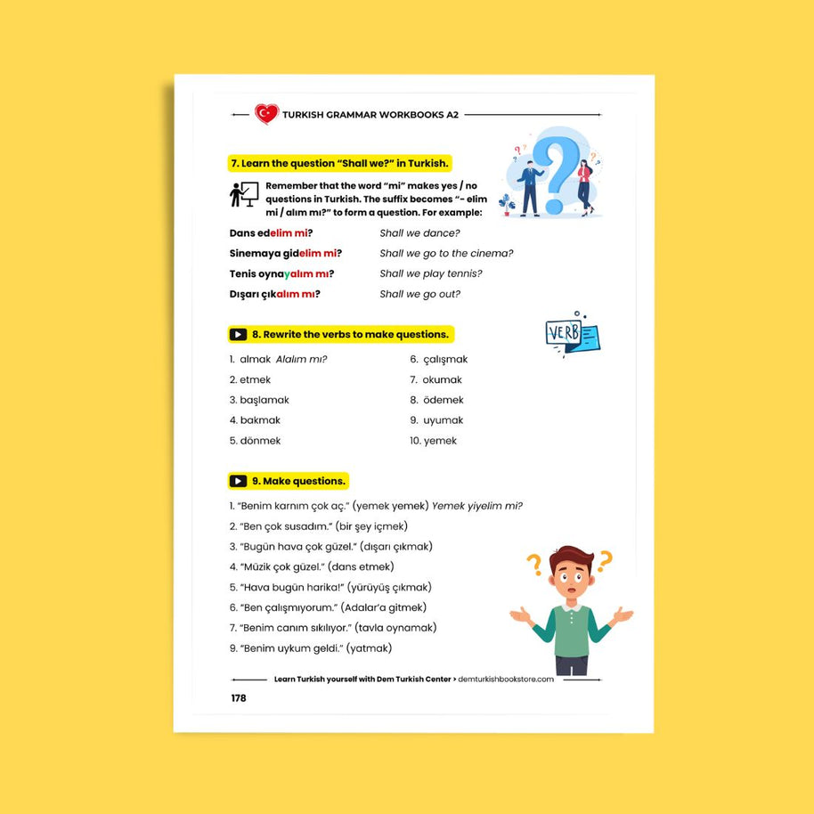Turkish Grammar Workbooks A2