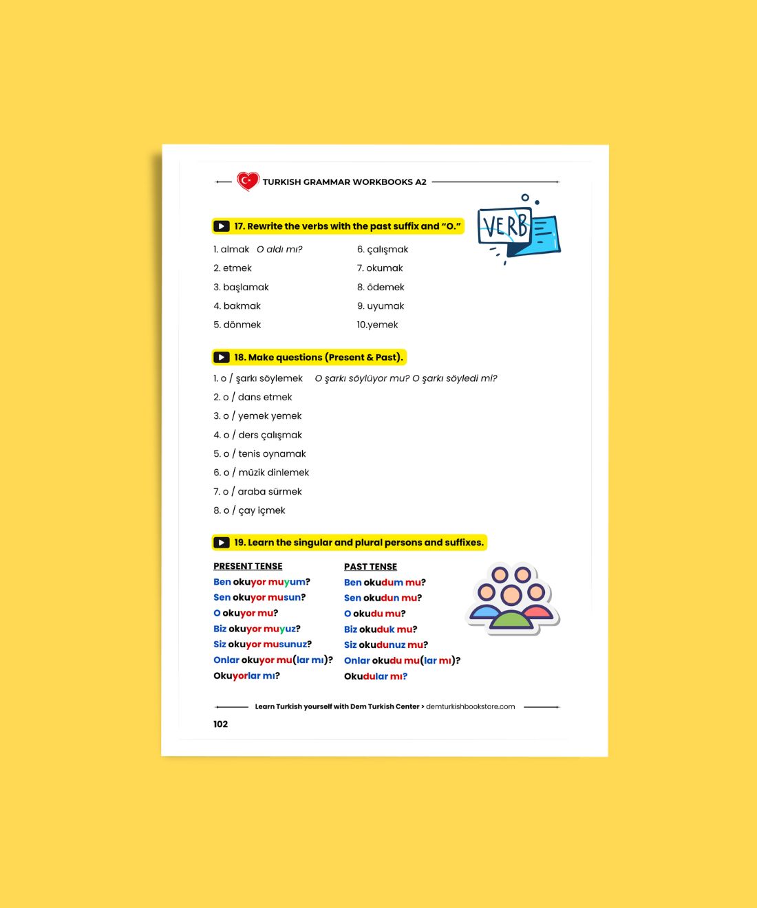 Turkish Grammar Workbooks A2