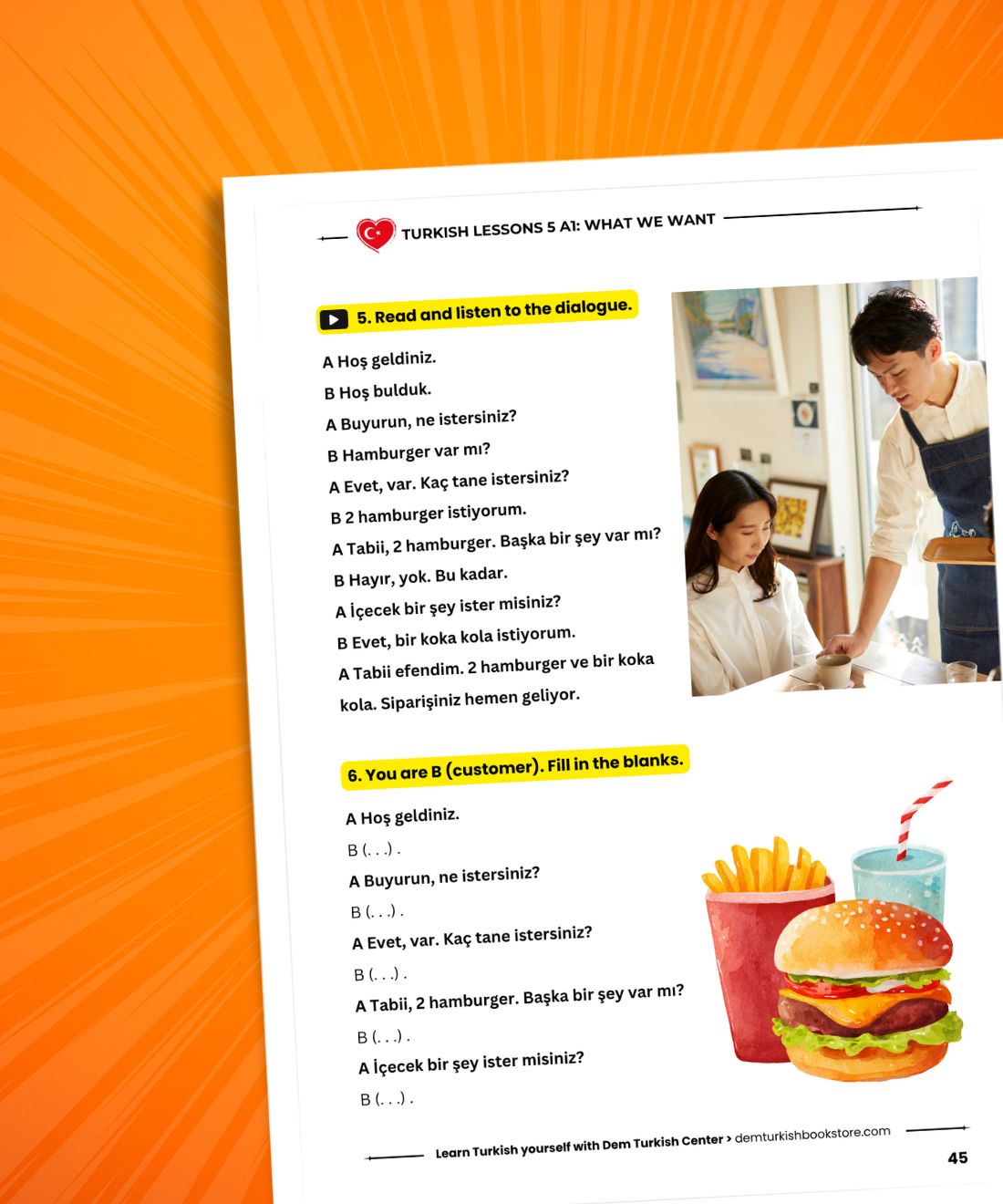 Turkish Language A1 Lessons Bundle: Complete Beginner Turkish Course (Zero / A1 to A2)