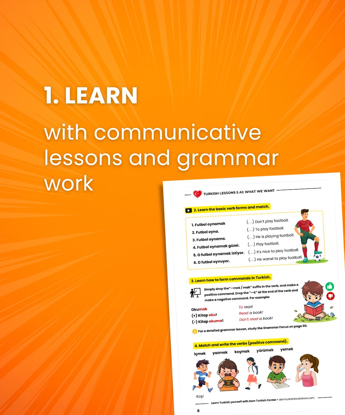 Turkish Language A1 Lessons Bundle: Complete Beginner Turkish Course (Zero / A1 to A2)