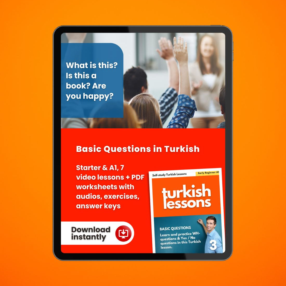 turkish lessons a1 - basic questions in turkish language
