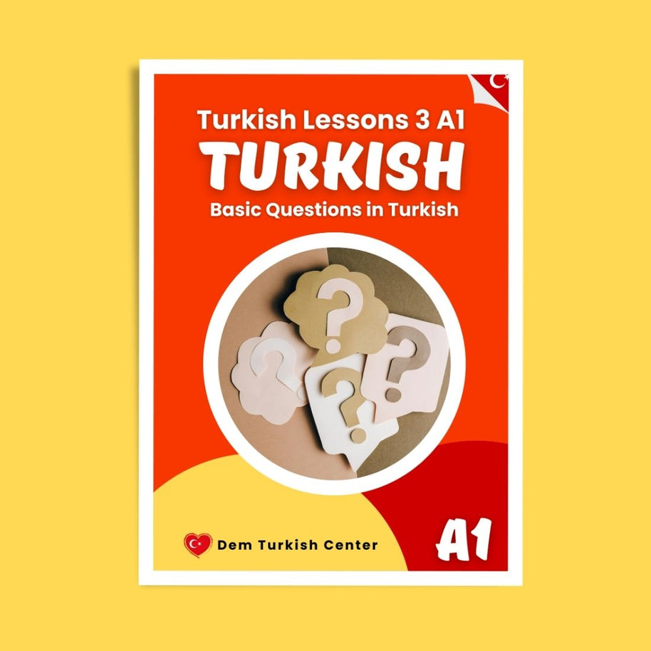Turkish Lessons A1/3: Basic Questions