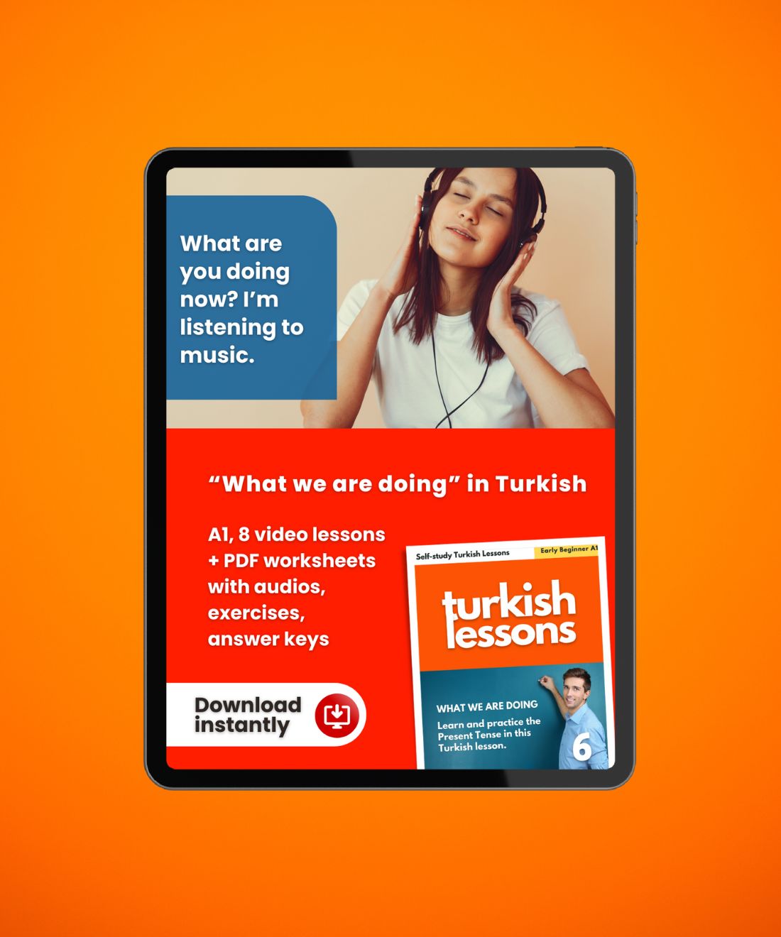 turkish lessons a1 - present tense in turkish language