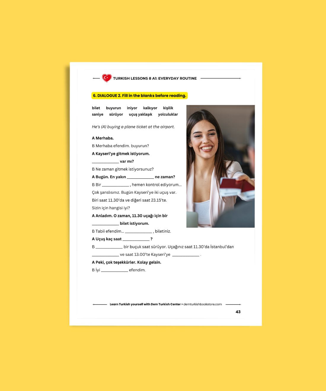 Turkish Lessons A1/8: Everyday Routine & Habits