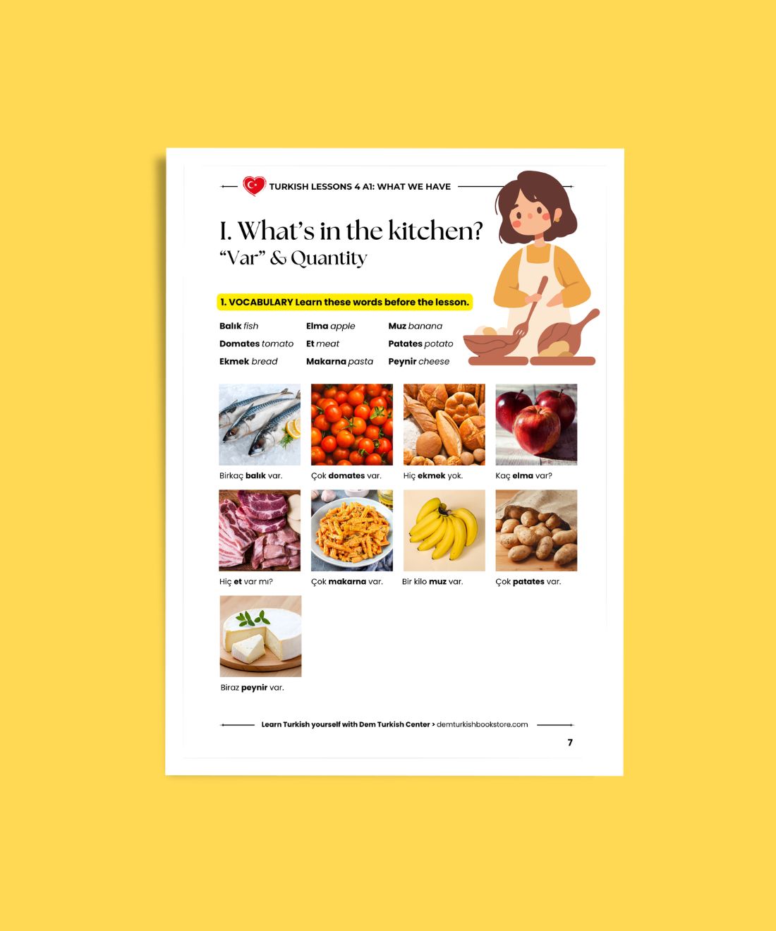 learn var yok in turkish language