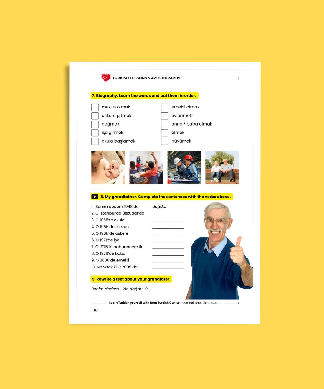 Turkish Lessons A2/5: Biographies