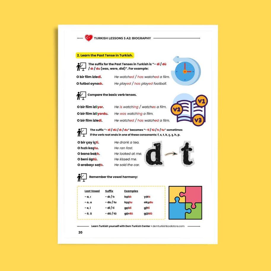 Turkish Lessons A2/5: Biographies