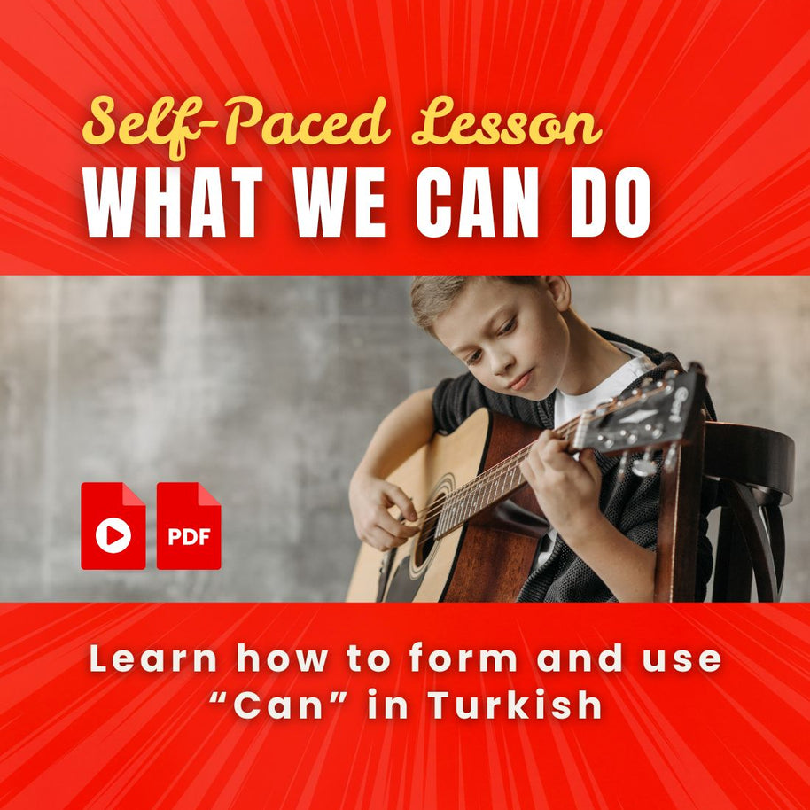 learn can in turkish language