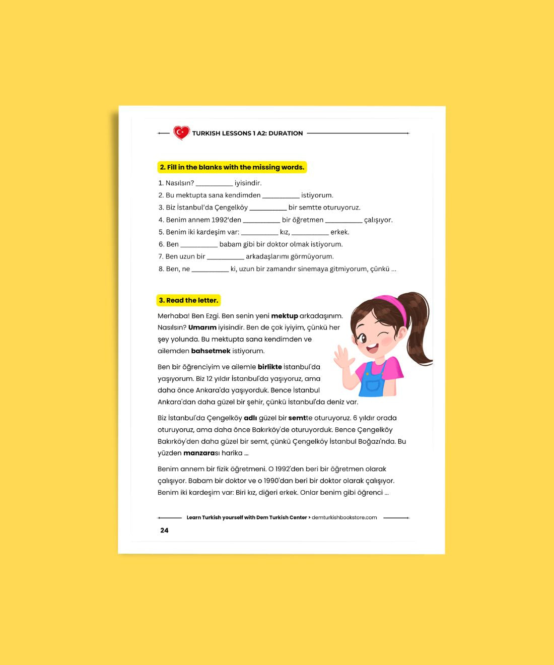 Turkish Lessons A2/1: "How Long" in Turkish