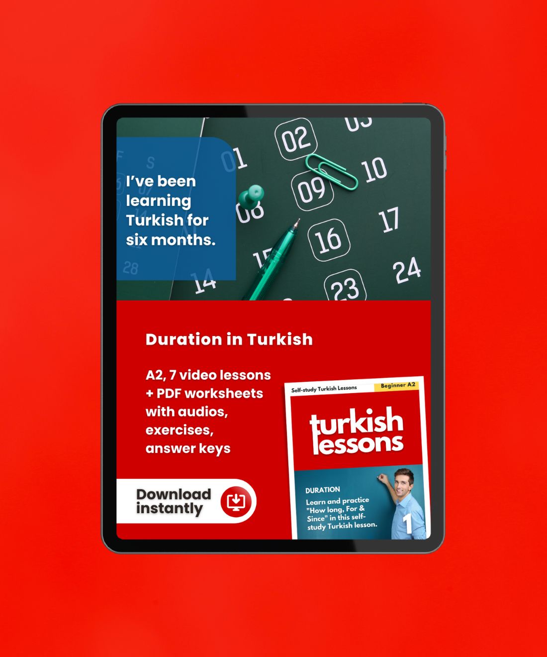 turkish lessons a2 - for and since in turkish language