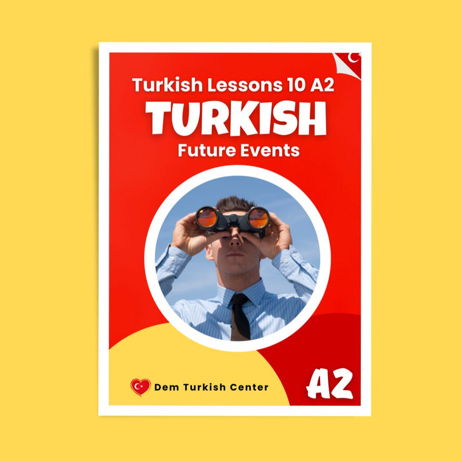 turkish lessons a2 - future tense