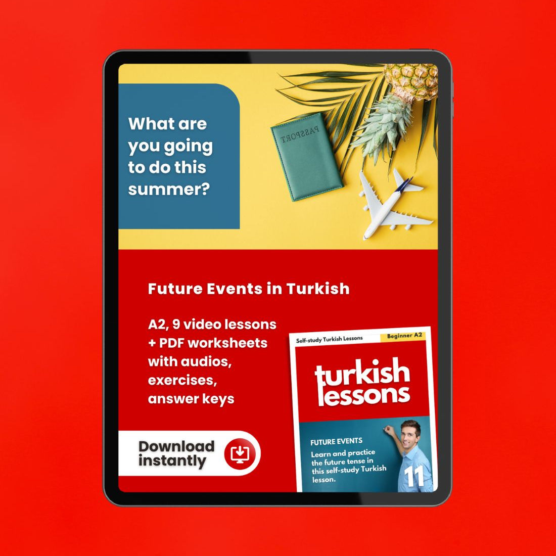 turkish lessons a2 - future tense in turkish language