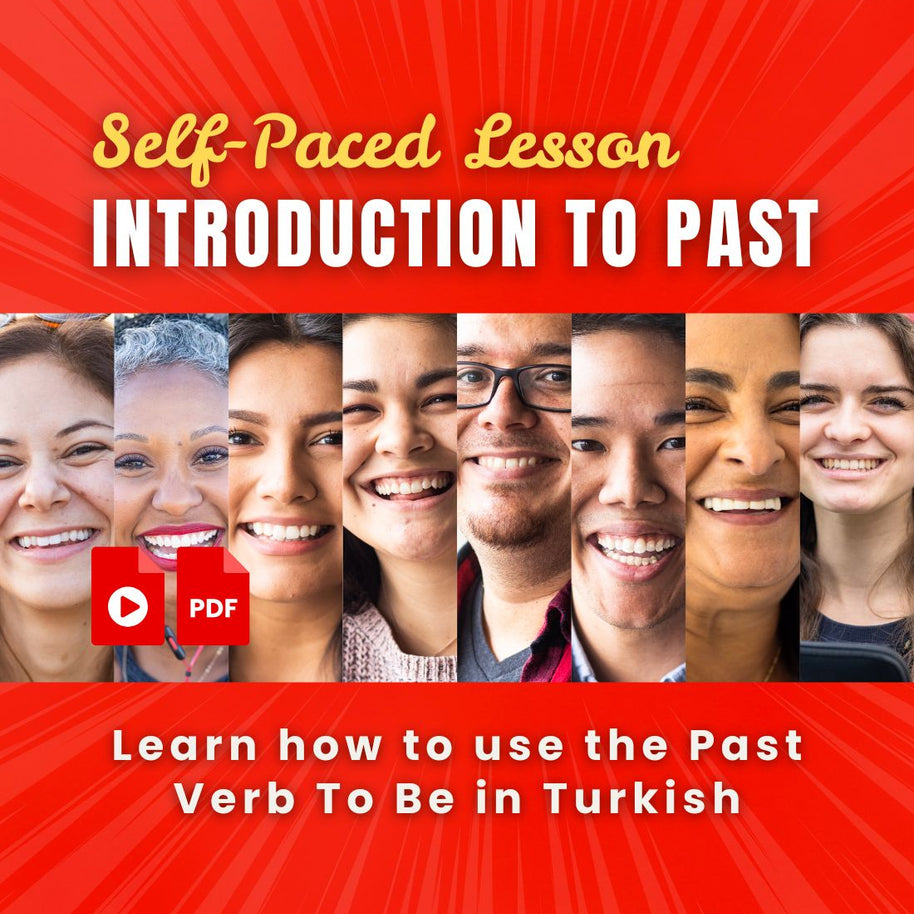 turkish lessons a2 past verb to be