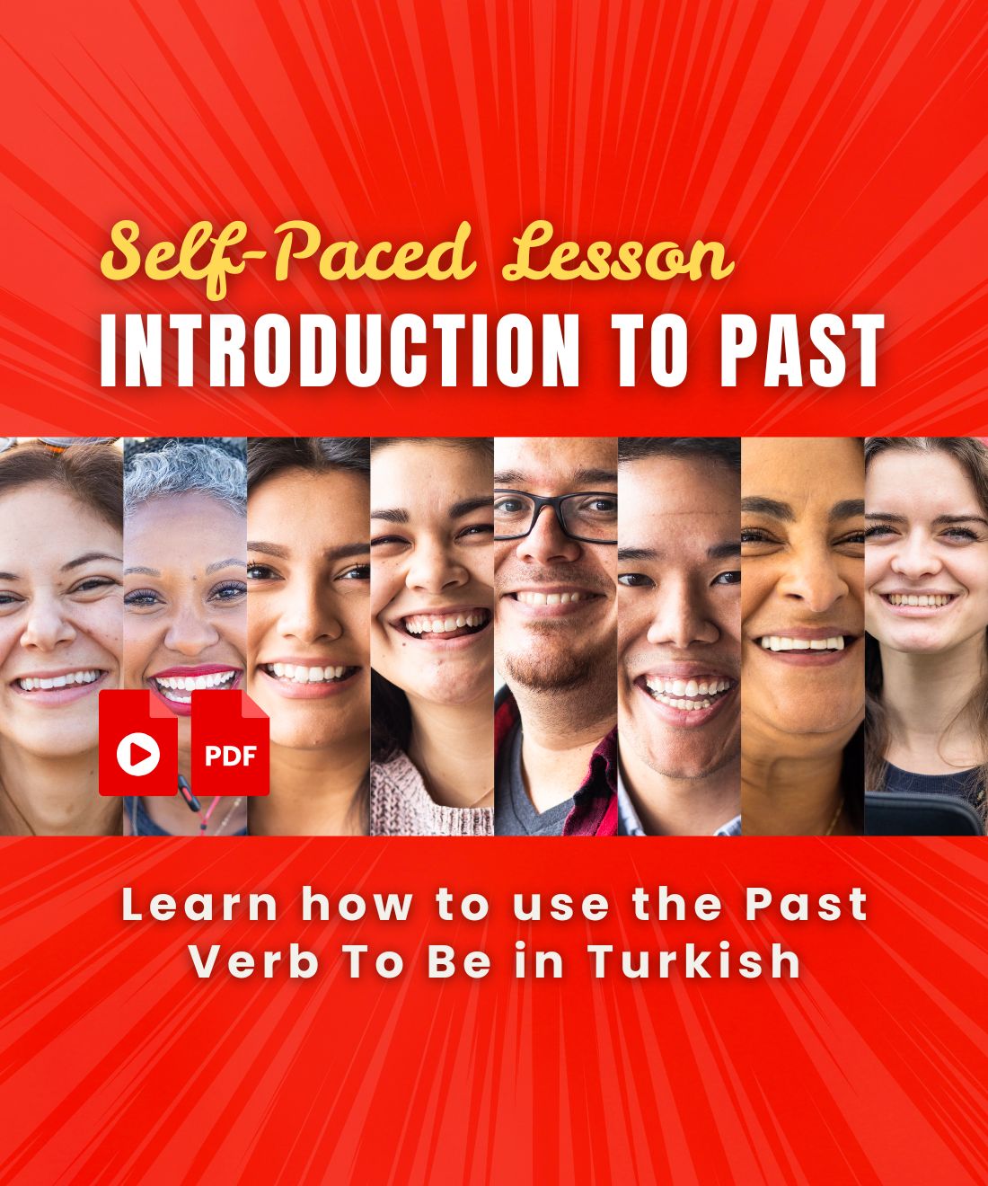 turkish lessons a2 past verb to be