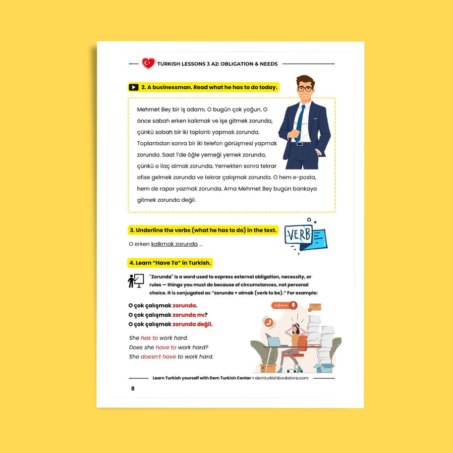 Turkish Lessons A2/3: Obligation & Needs
