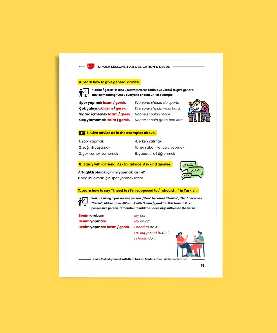 Turkish Lessons A2/3: Obligation & Needs
