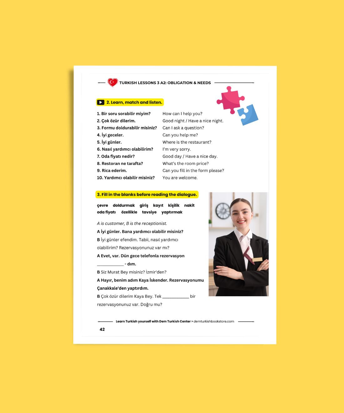 Turkish Lessons A2/3: Obligation & Needs