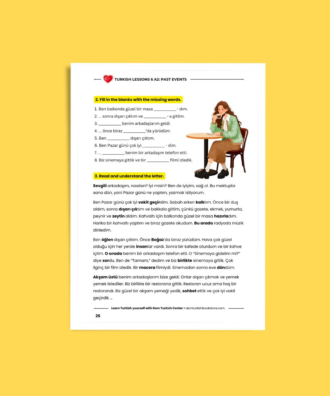 Turkish Lessons A2/6: Past Events