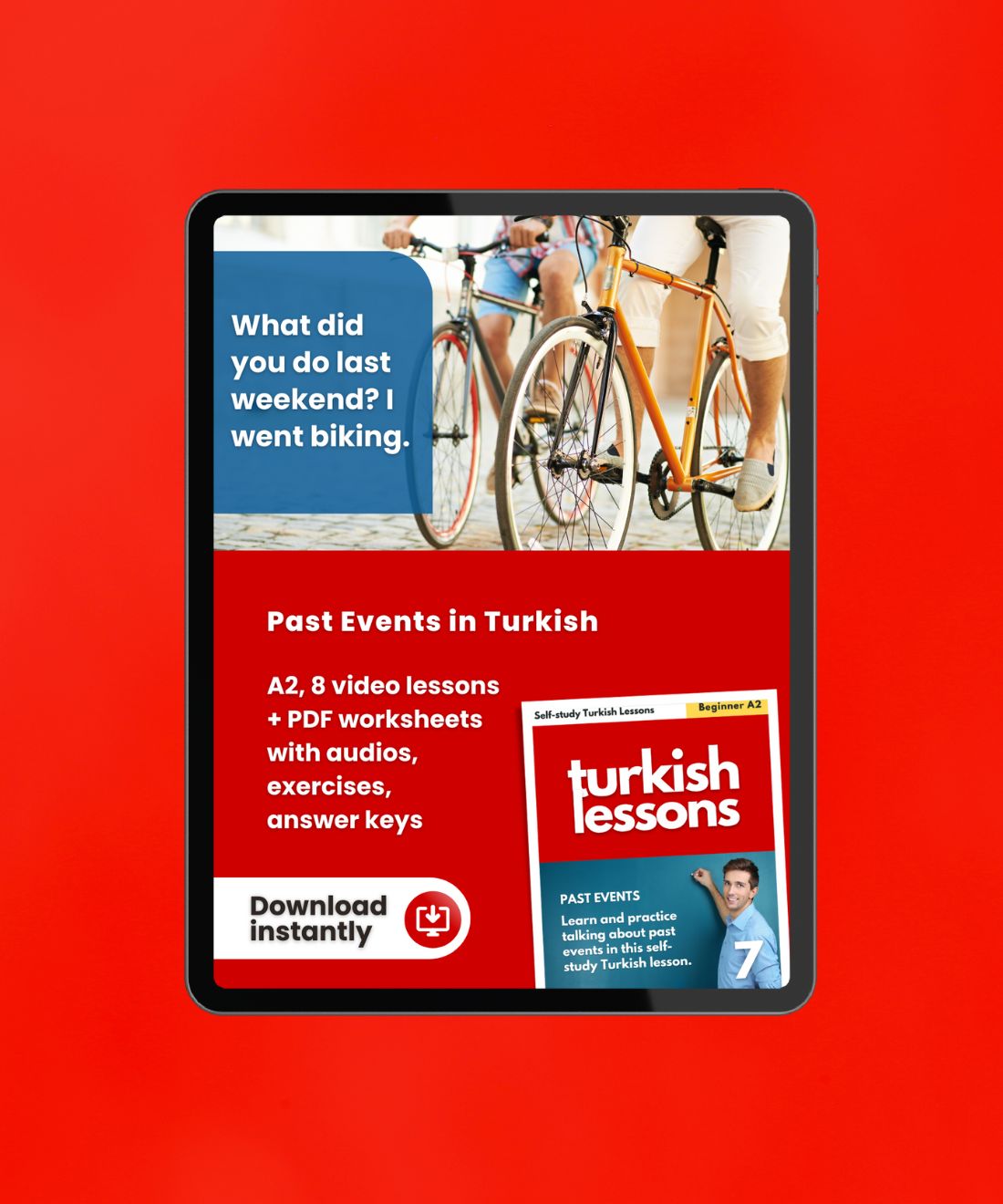 turkish lessons a2 - past events in turkish language