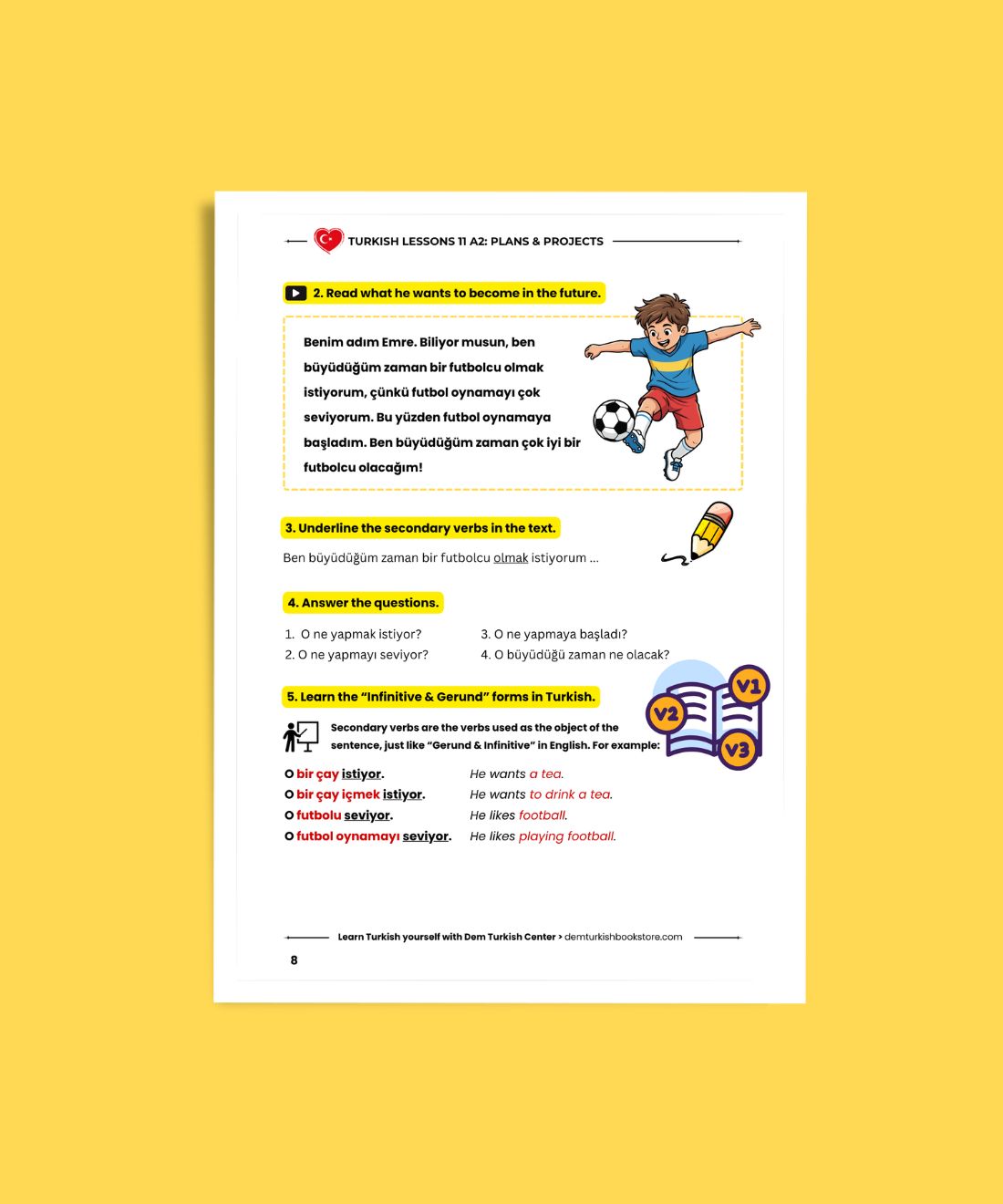 Turkish Lessons A2/11: Plans & Projects