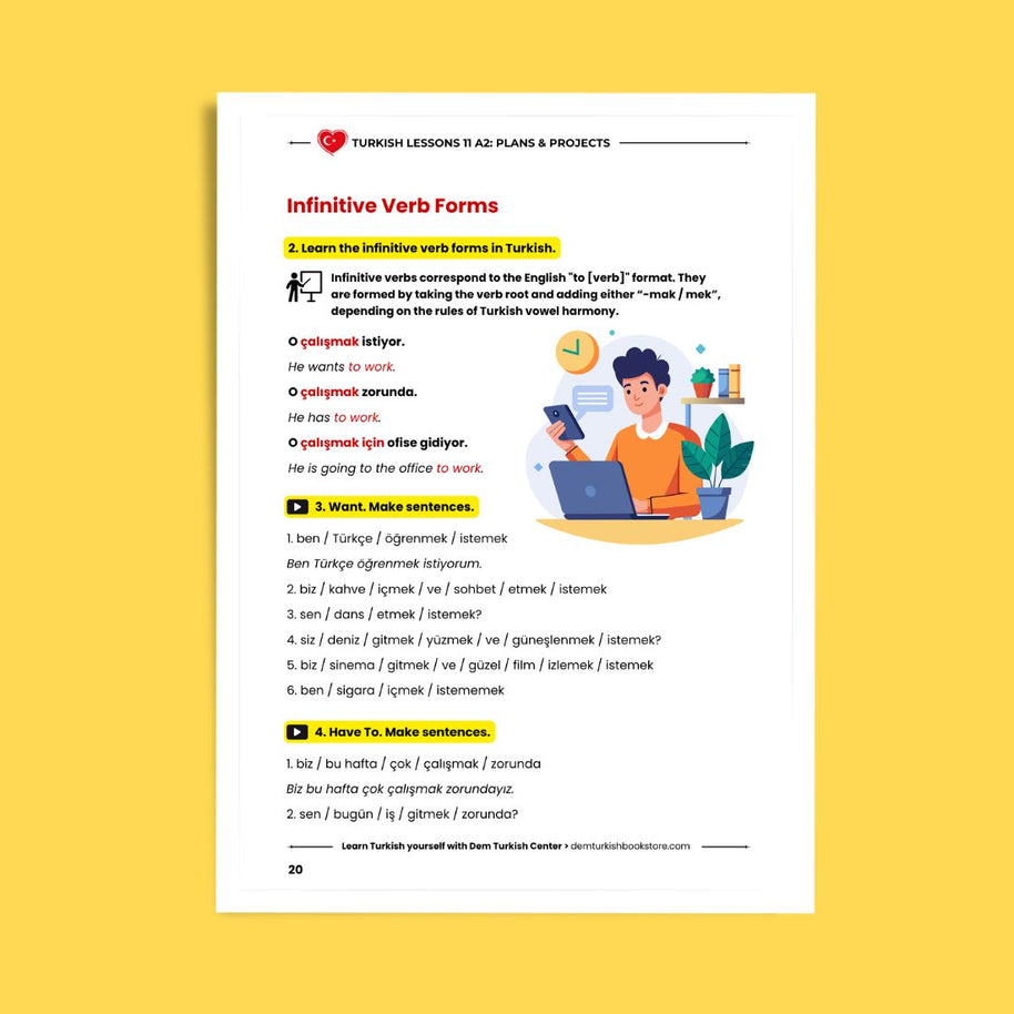 Turkish Lessons A2/11: Plans & Projects