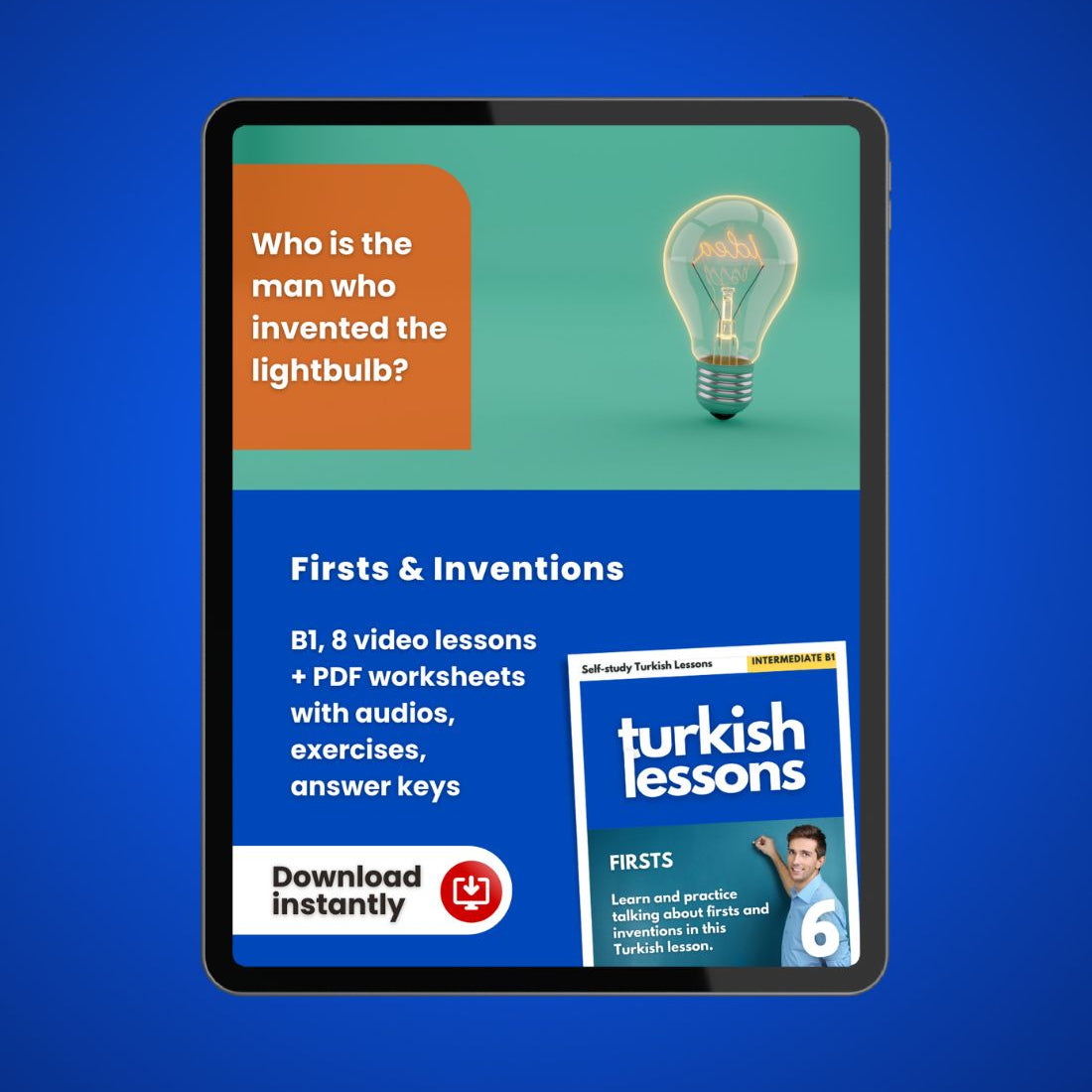 Turkish Lessons B1/6: Firsts & Inventions