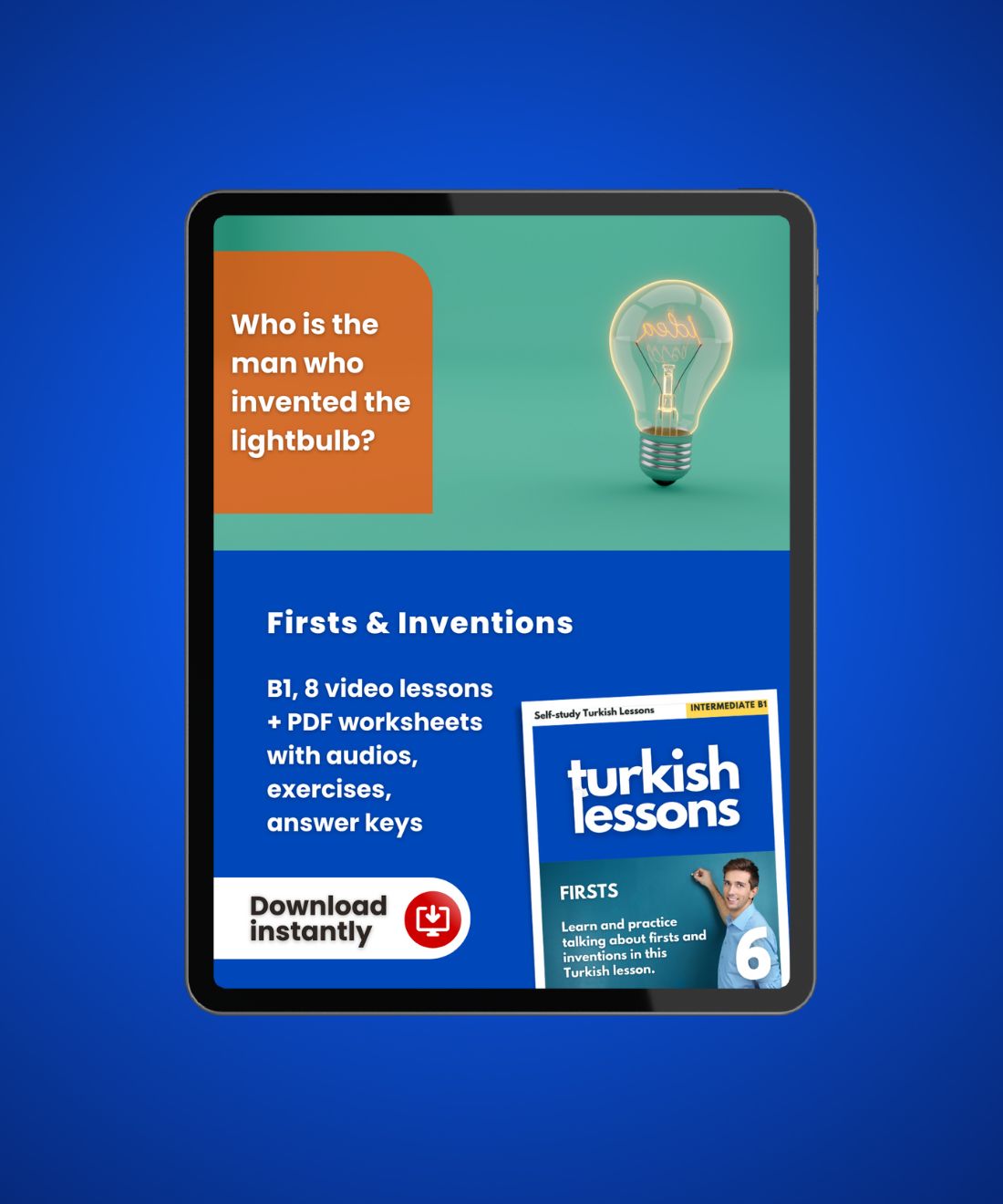 Turkish Lessons B1/6: Firsts & Inventions