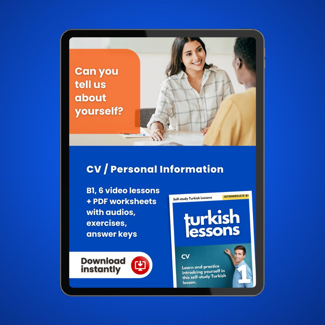 turkish lessons b1 - personal information in turkish language