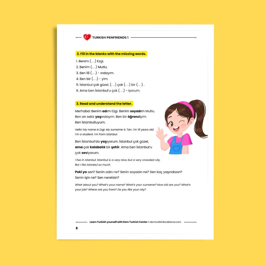 Turkish Penfriends 1 A1