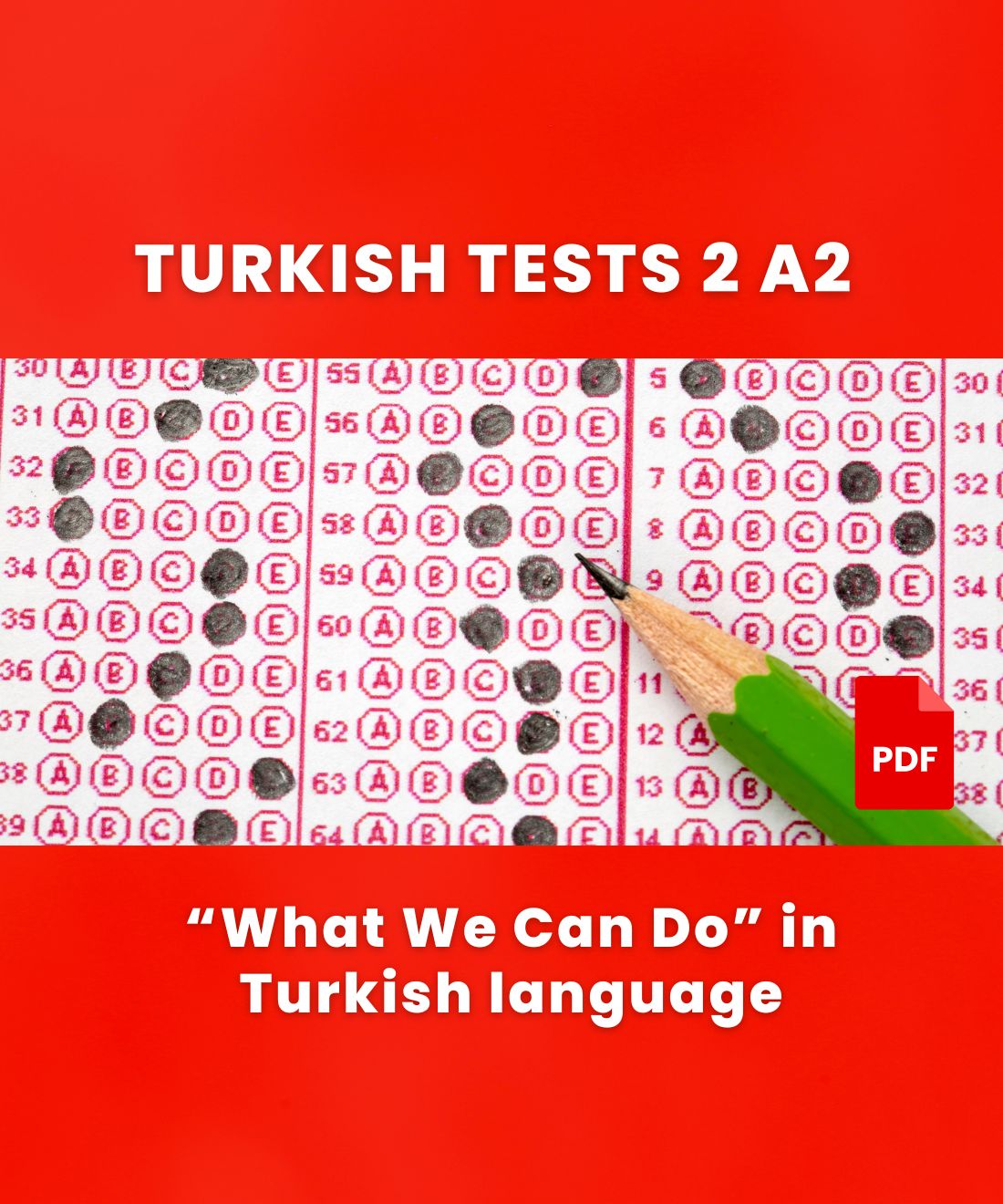 turkish test quiz a2 - can in turkish language