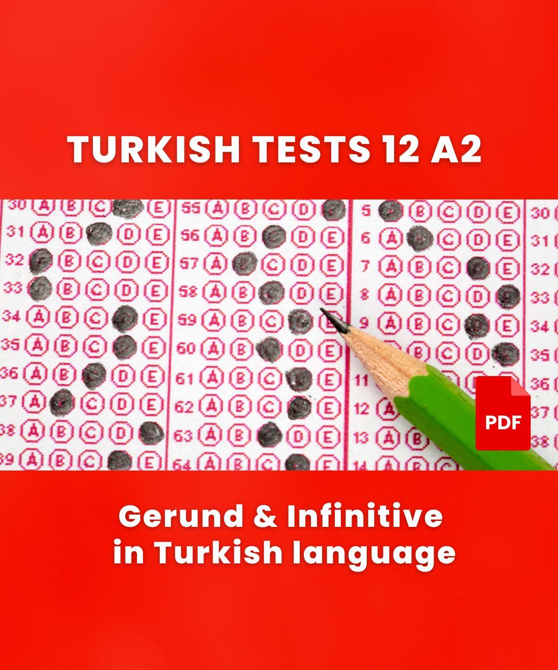 turkish test quiz - gerund and infinitive in turkish language