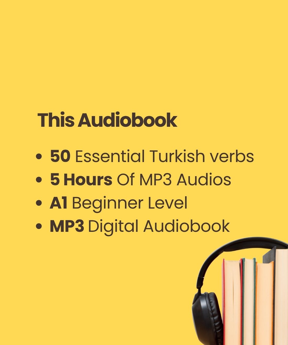 Turkish Verb Conjugation 1 A1 (Present Tense) – 50 Essential Turkish Verbs Listening Practice Audiobook