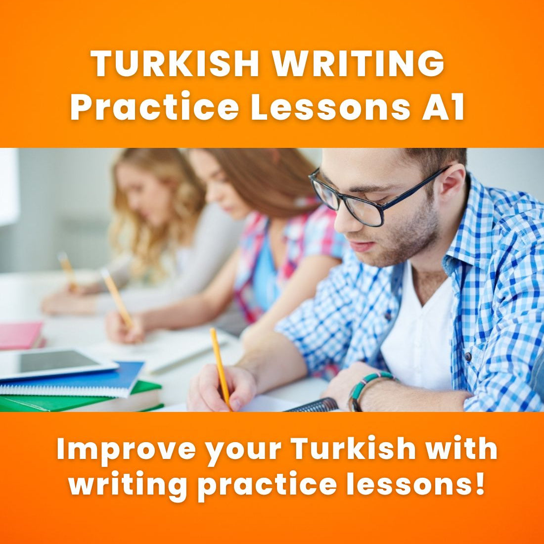 turkish writing lessons a1