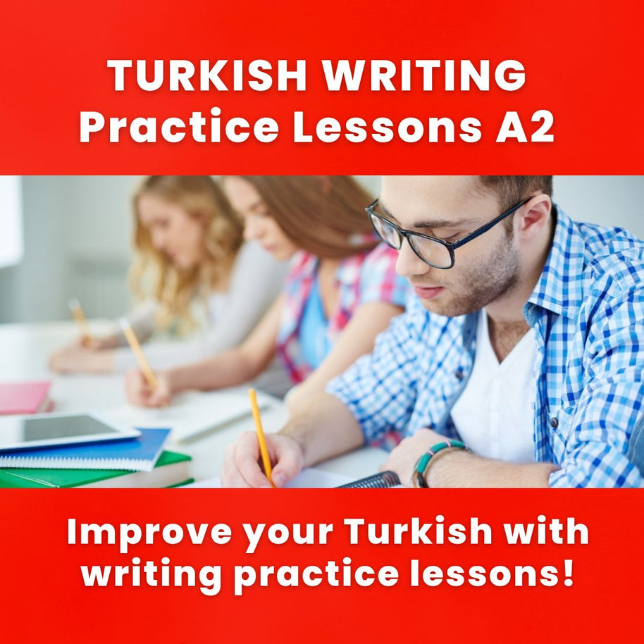 turkish writing lessons a2